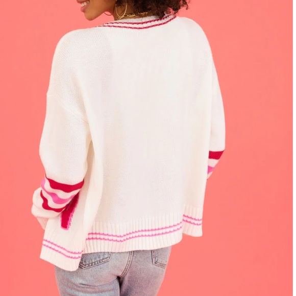 Vici dolls V day varsity cardigan - Picture 4 of 9